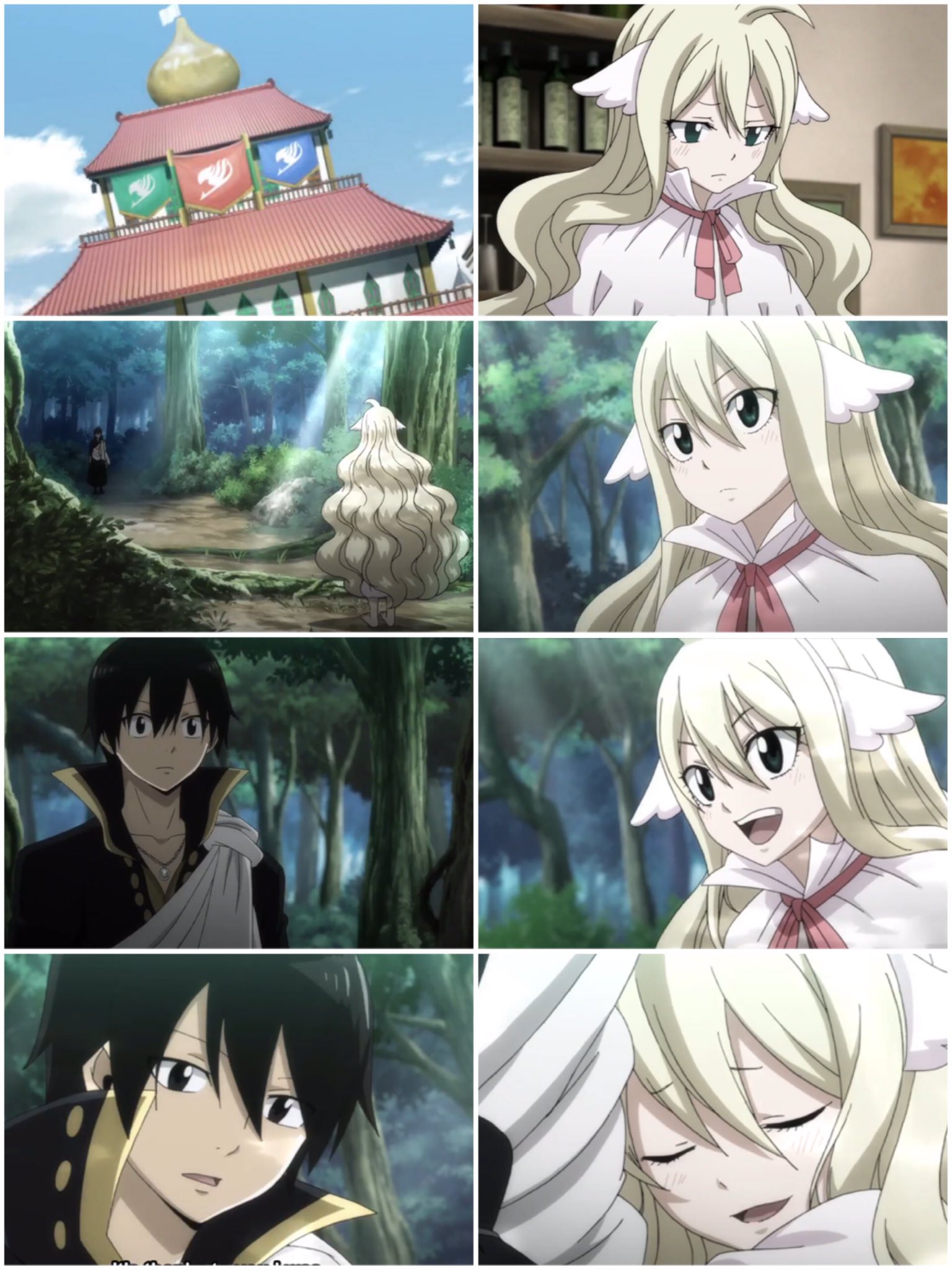 未来 ゼレフと会った時のメイビスが 可愛すぎ めっちゃ乙女だね かわいい そして アンクセラムの呪い おそろしい 二人とも 弟に会いたい 誰かを 守りたい って優しい願いから 呪われてしまったなんて とっても悲しい