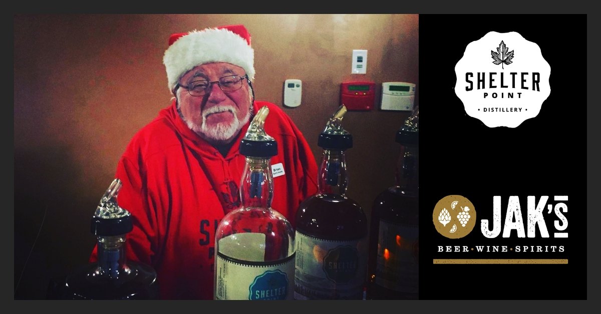 shelterpoint's tweet photo. We've sent Whisky Santaπ
to @jaksliquor in Willow Point. He's offering free whisky tasting this afternoon between 2-6pm. #campbellriver #willowpoint #whisky https://t.co/YfqeeTJJb1
