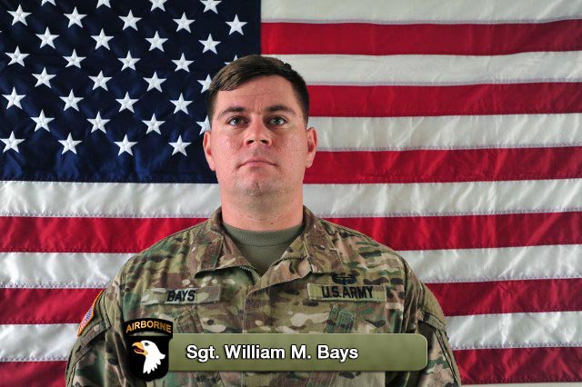 LeaderRakkasan's tweet photo. 1\2 #LeaderRakkasans, Mrs. Jasmine Bays, his three daughters, former and current Rakkasans celebrated the life of Sgt. William M. Bays.  The portion of Highway 79 from Kentucky Route 848 to KY Route 102 in Todd County, Kentucky was officially dedicated this morning as https://t.co/Pdnoe9tz0E