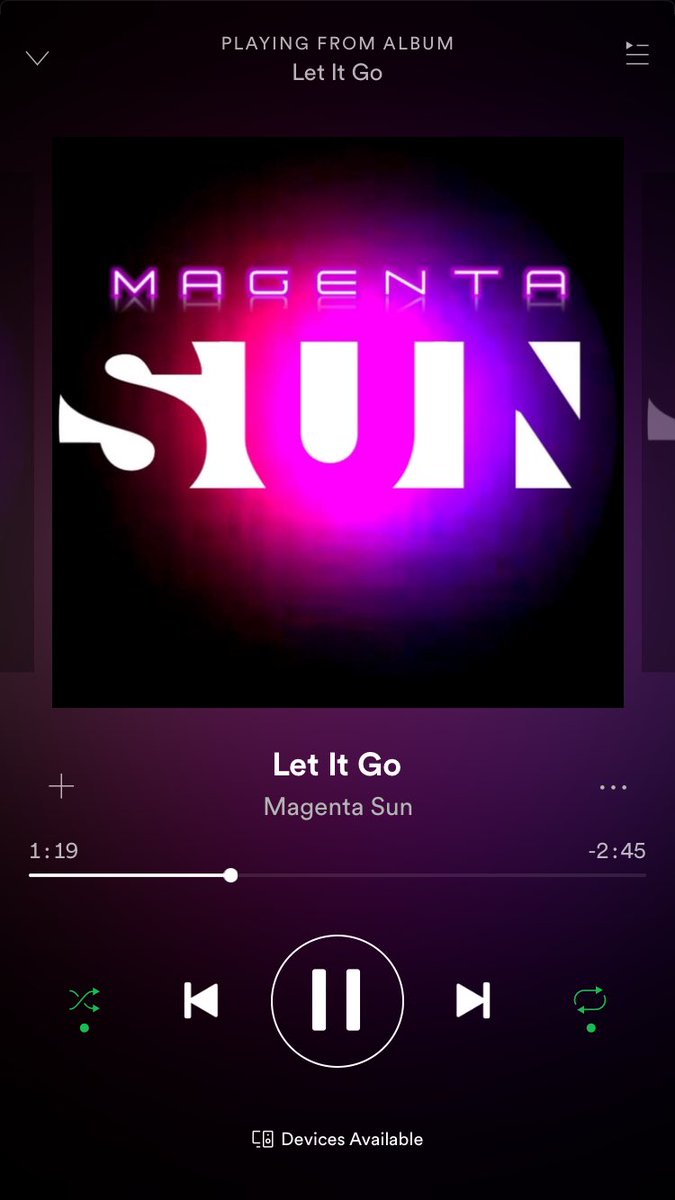 Our first single #LetItGo is out now! open.spotify.com/track/1sbbsnNI…