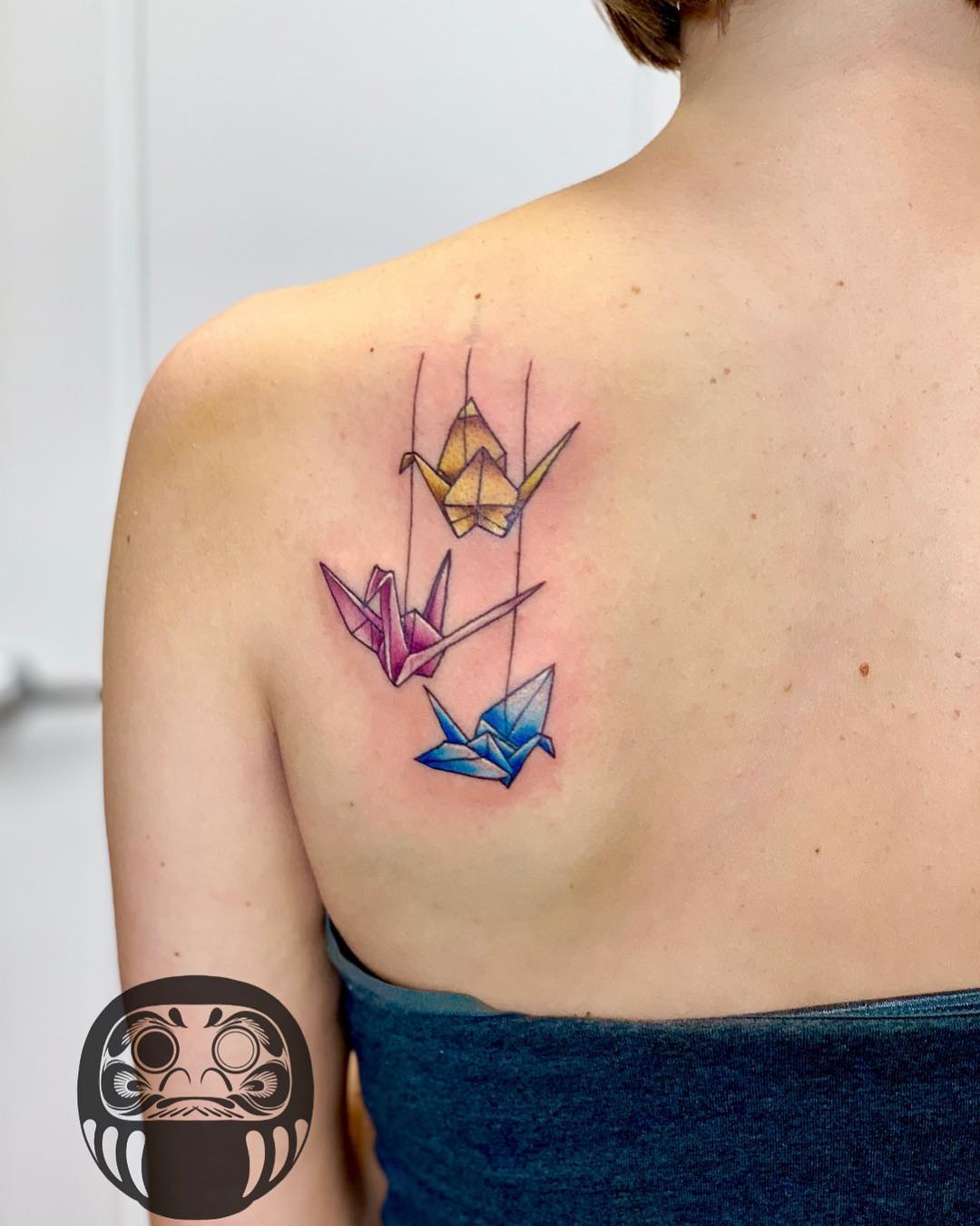 100 Origami Tattoo Ideas  Tattoo Glee