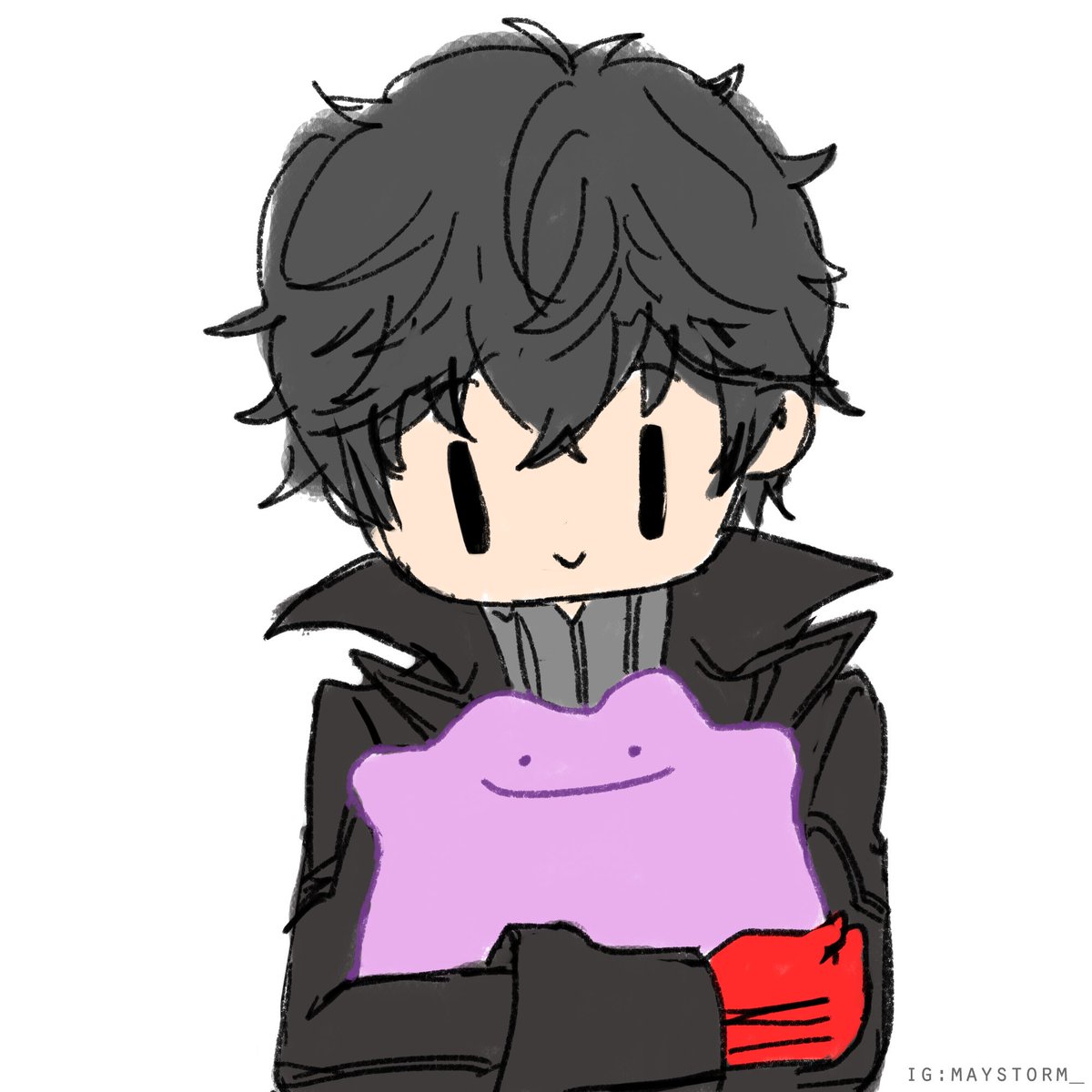 Joker And Ditto Supersmashbrosultimate Maystorm Shop Openのイラスト