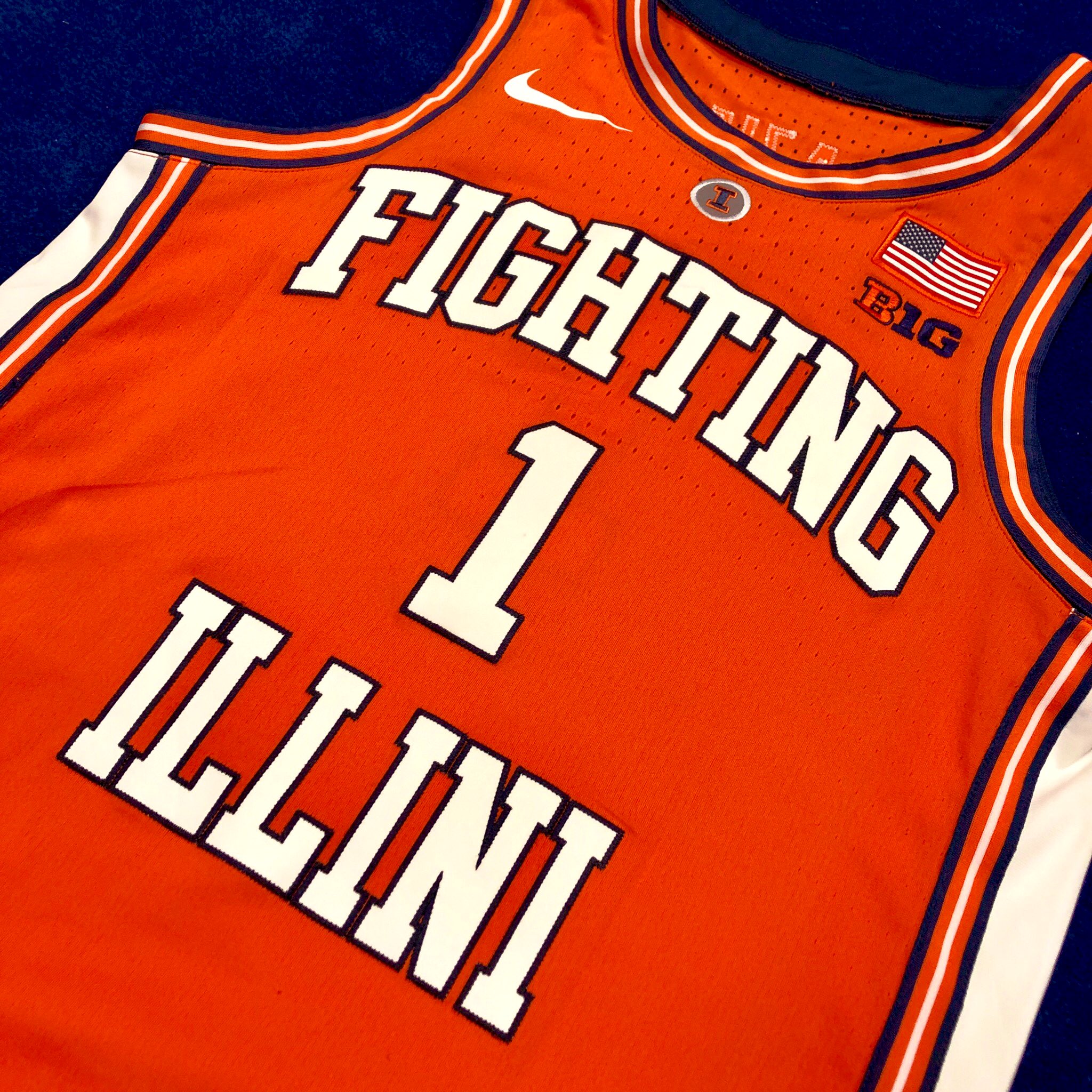 fighting illini basketball jersey