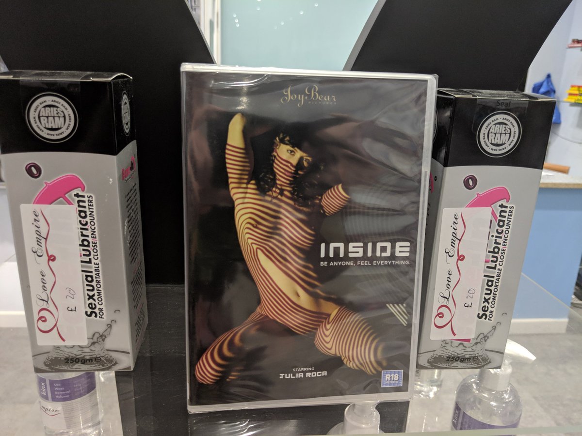 harmonysexshop's tweet photo. We're proud to stock Joybear DVDs amongst our extensive collection. Check out "Inside" now- Be Anyone. Feel Everything. #joybearfilms #joybear #dvds #r18 #lube #southend #essex #superfan #onlyfans #bareback https://t.co/IBui4n7Z6t