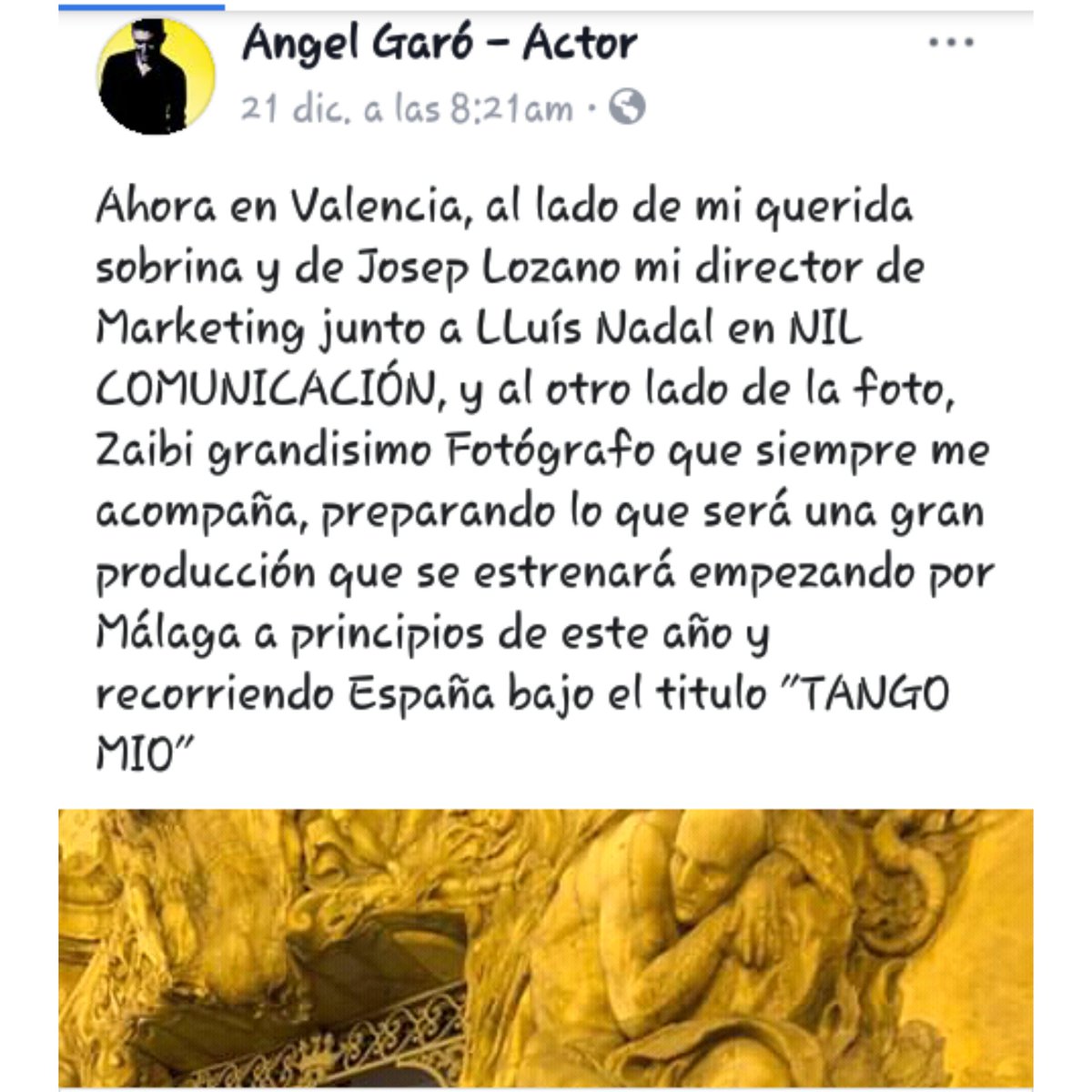 Teamgaro_'s tweet photo. Qué felicidad ángel vuelve a trabajar 😊😚 me encanta https://t.co/h1kooHi8Nt