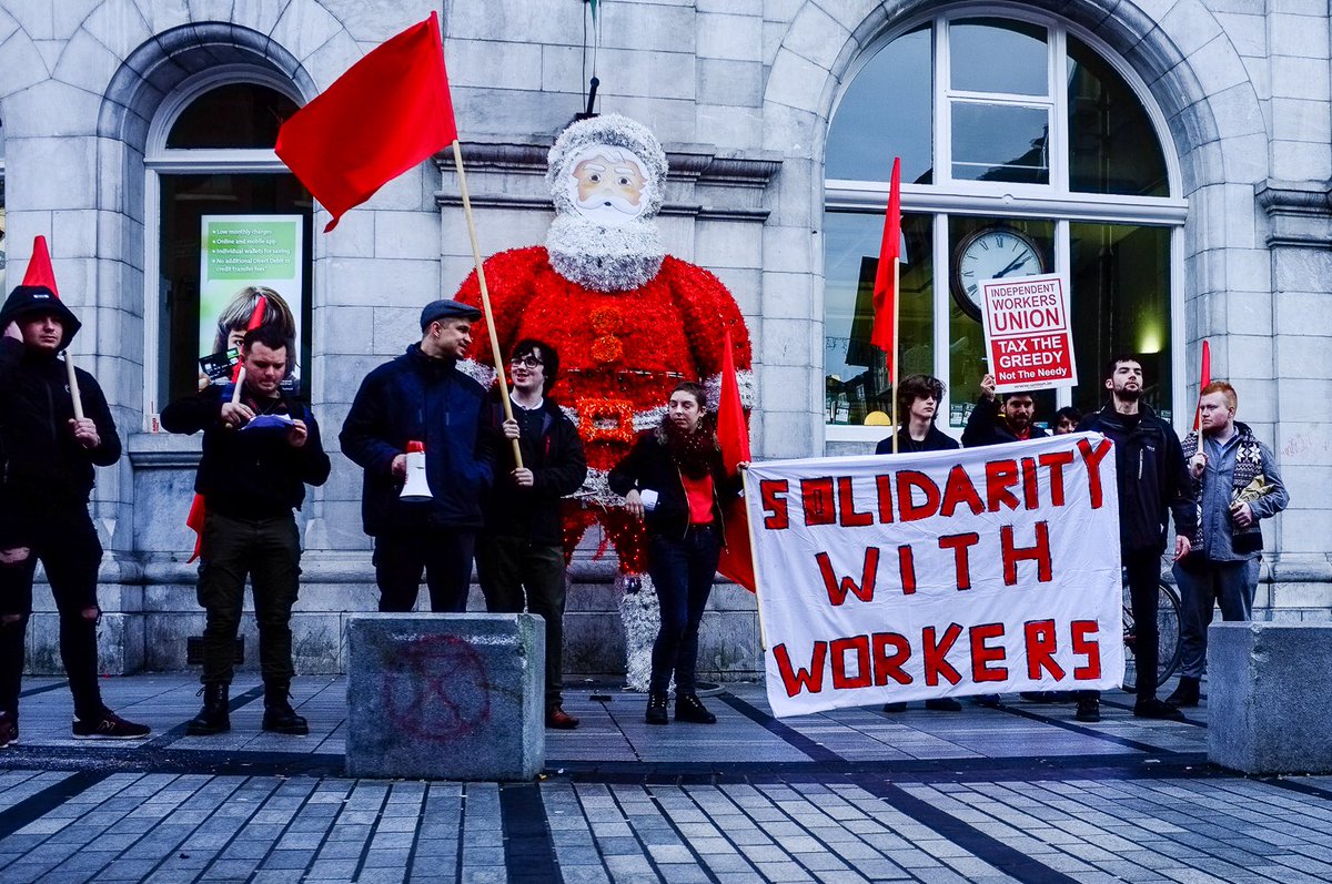 Can #SantaClaus deliver #workersrights #tradeunionrights #fairemployment #decentwages #decentworkingconditions #secureemployment this #Christmas? 
#protest outside the #GPO #Cork, this weekend. 
#organize #unionize #endexploitation #zerohourcontracts #precariouswork
