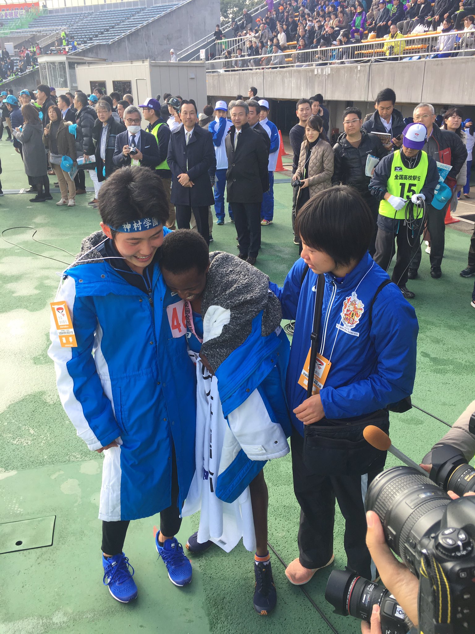 日本陸上競技連盟 全国高校駅伝 神村学園 鹿児島 最後5区で逆転 1 07 25で見事初優勝 T Co 74redgccre T Co T4nkmlke6h Twitter
