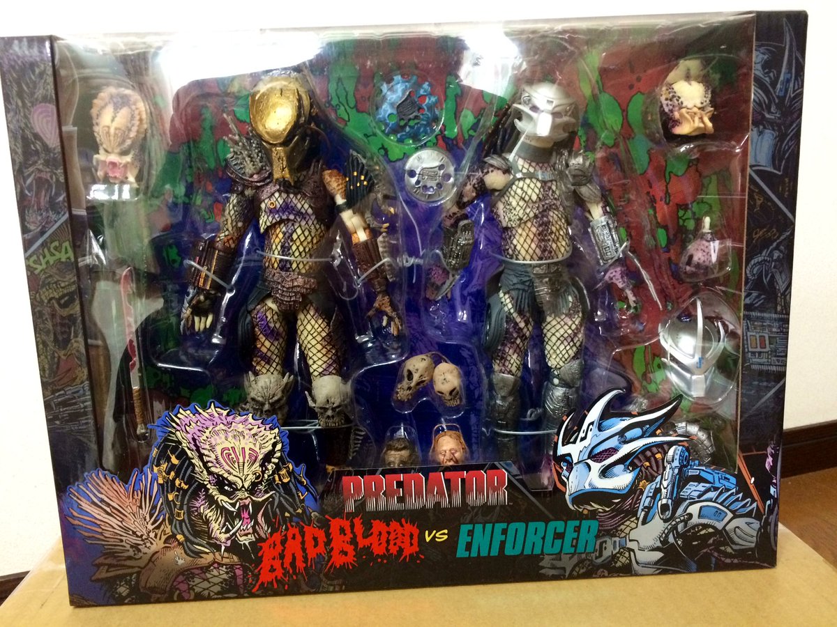 プレデターNECA プレデター 　バッド・ブラッド \u0026 エンフォーサー　2パック