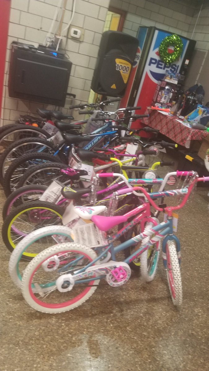 IBFA_INDY's tweet photo. 24th Annual Christmas at the firehouse! Over 30 families and 150 children will enjoy Christmas with food, toys, and even bikes. https://t.co/iWgvLi4DMo