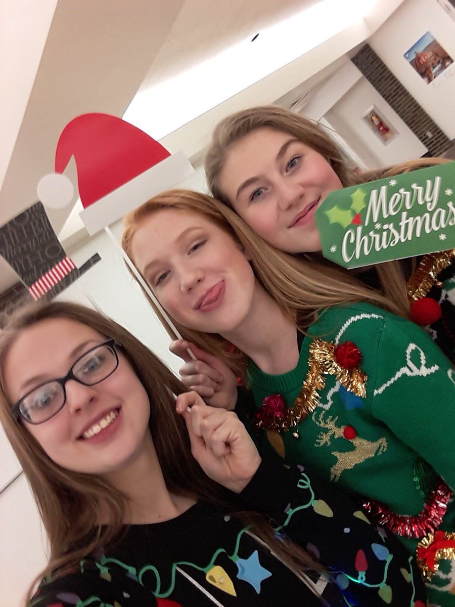 CCRedDevilCheer's tweet photo. Highlights from our annual Christmas party! Miss you girls already, see you January 2nd❤️🎄 https://t.co/ntjv2232z5
