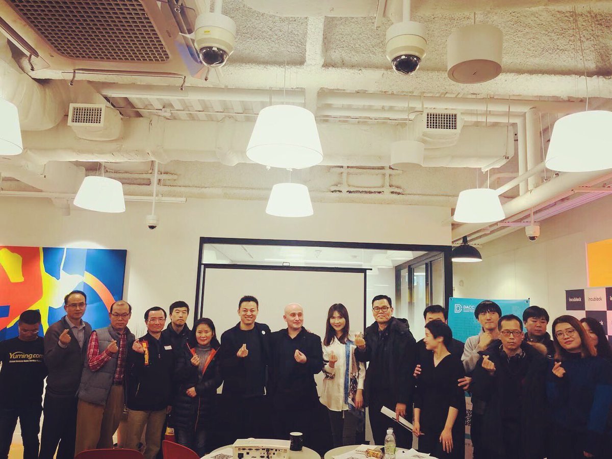 Sky201805's tweet photo. #DACCinkorea  Really appreciate that our Korean community key members’s passion during this bear market. We have shared our technical, ecosystem and community progress yesterday. Cannot wait for another meetup next week! https://t.co/DHVmxGaTbs