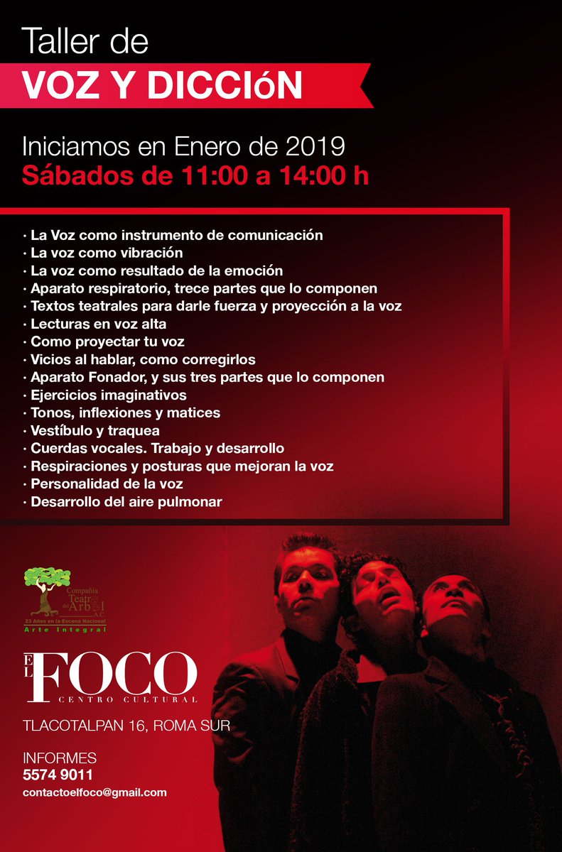 El__FoCo's tweet photo. Tu #Voz requiere estudio.- @El__FoCo #TallerDeVoz #ClasesDeVoz #Teatro #narradores @CDMXyteatroDF @arteycultura @elteatrocdmx @CarteleradeT @TraspatioEscena @Milenio @RadioUNAM @RadioEducacion @codigodf @dfvincularte @exteresa @mbellasartes https://t.co/CDUvOdFcg2