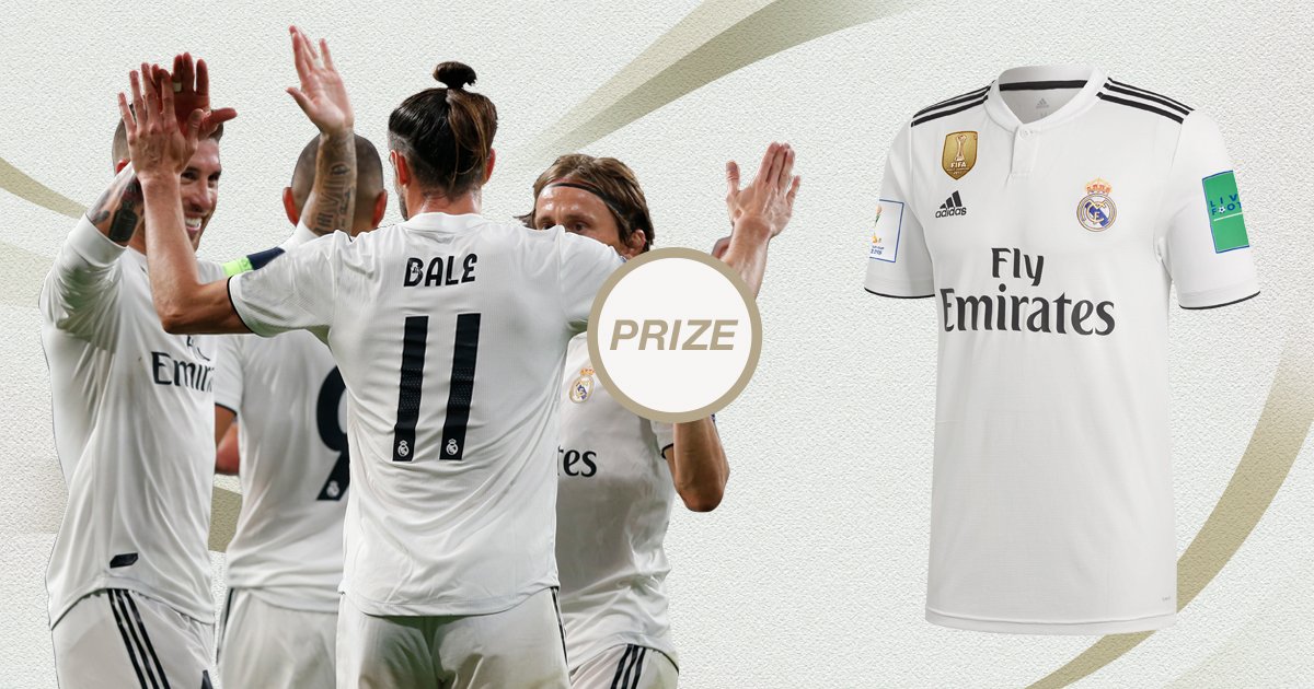 realmadriden's tweet photo. 👕✍ Win the jersey we wore when we won the Club World Cup Final, signed by all the players. 
Take part!
👉 https://t.co/yWPQQK8Nme
#RMCWC https://t.co/ASNnxkCbVC