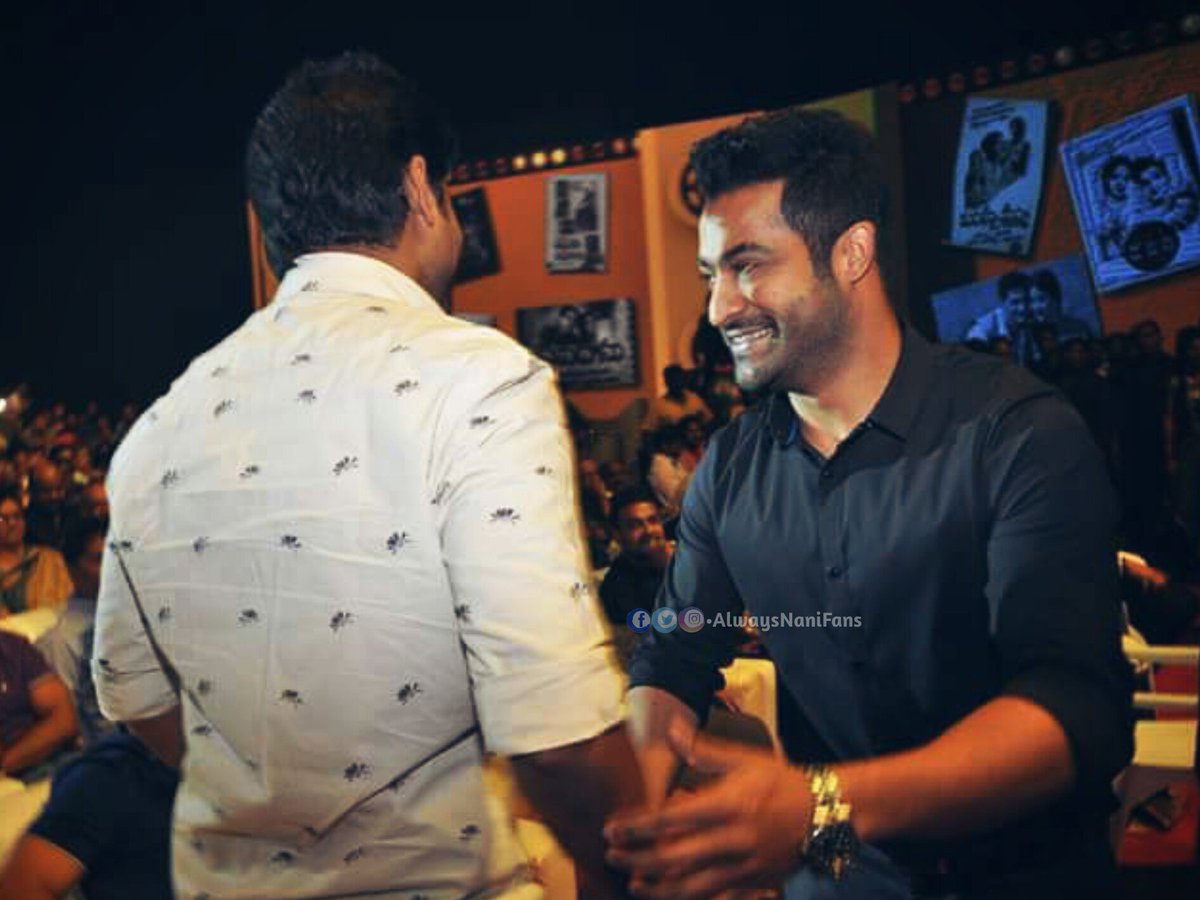 AlwaysNaniFans's tweet photo. Natural Star @NameisNani & Young Tiger @tarak9999 ๐ #Mahanati #AlwaysNaniFans
#Jersey #JERSEYonApr19th #Nani24 #DevadasFirstTimeOnTelevision #DevadasOnZeeTelugu #Devadas https://t.co/J1SNDGhUgA