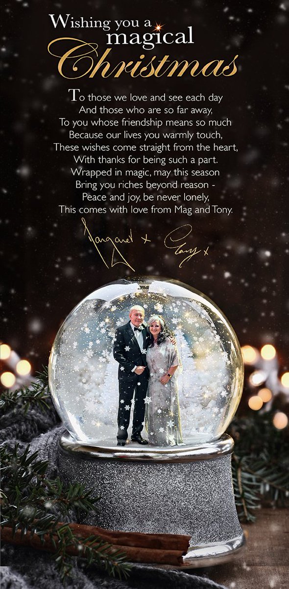magwhit's tweet photo. Wishing you a most magical Christmas.  M xx https://t.co/VrMrte5GUX