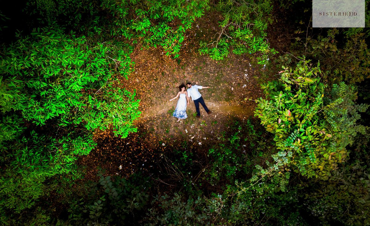 A magical place.

#PreWedding #DronePhotography #DronePorn #ForestMagic  #CouplePortrait #SisterhoodCo #SistersAtWork #WomenPhotographer #CandidPhotography #WeddingSutra #WedMeGood #IndianPhotography #PreWeddingShoot #ShaadiSaga #IndianWedding