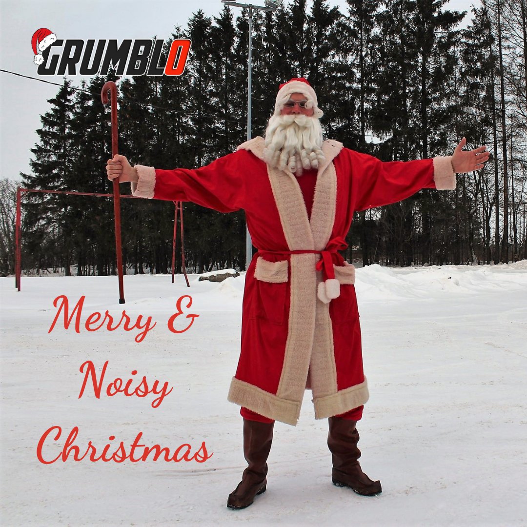 GrumbloDotCom's tweet image. ⭐️⭐️Happy Holidays you amazing people! Merry &amp;amp; Noisy Christmas feat. Grumblo Santa 🎅.
Your friends at #Grumblo.⭐️⭐️

#Christmas #Motorsport #GrumbloDriversProgram