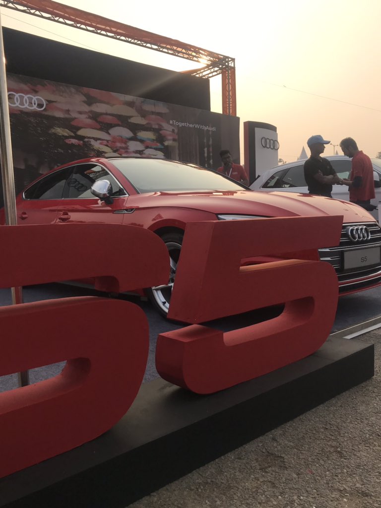 RedFMIndia's tweet photo. Have you checked out these beauties from @Audi right here at @RMF_India #rmf2018 https://t.co/CHiSlIPWes