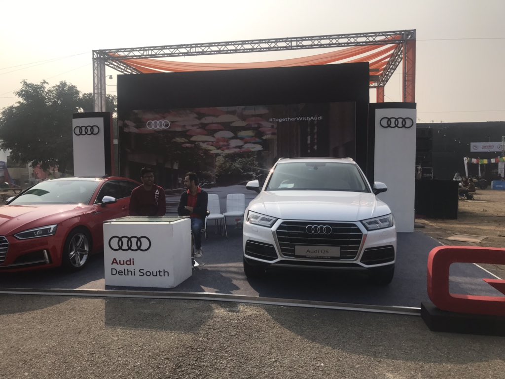 RedFMIndia's tweet photo. Have you checked out these beauties from @Audi right here at @RMF_India #rmf2018 https://t.co/CHiSlIPWes
