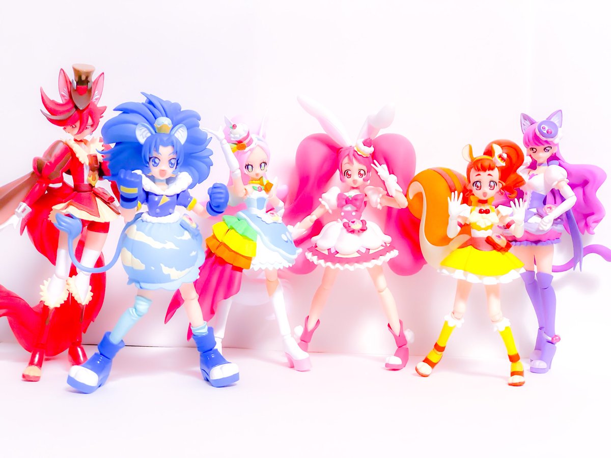 プラスチックマリン Pa Twitter フィギュアーツ キラキラ プリキュアアラモード 6人揃いました まさか今年中にこうして揃うとは 速い 驚く程に速い
