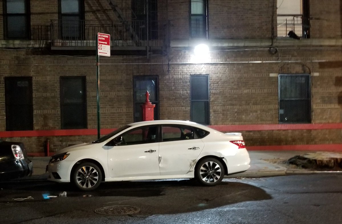 This  #placardperp is still parking illegally in the same No Standing zone with that altered, expired  @NYPD24Pct placard and expired  @nysdmv safety inspection. #placardcorruption  @HowsMyDrivingNY NY:HUC4836