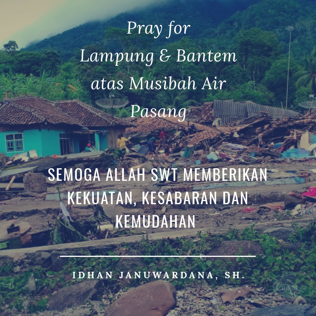 idhan_ok's tweet photo. PRAY FOR LAMPUNG &amp; BANTEN https://t.co/R8KA1JCe8W