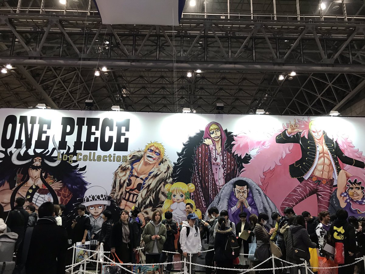 Kei One Piece垢 エイベックス ピクチャーズのブースでone Pieceのvr体験あったからやってきた 内容は剣に見立てたコントローラーを使って次々に飛んでくる樽を Family 9人の麦わらの一味編 のリズムに合わせて斬ること 結構楽しかったです