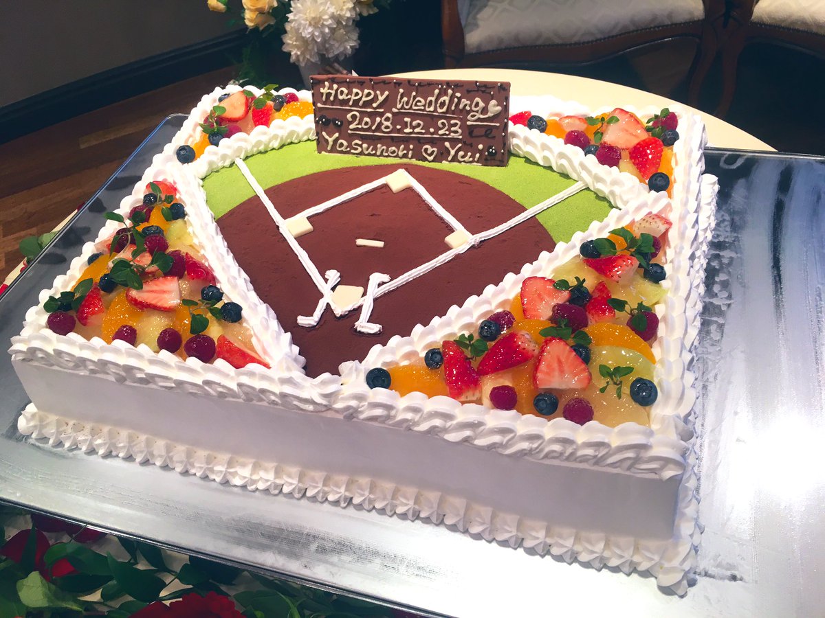 野球ケーキ