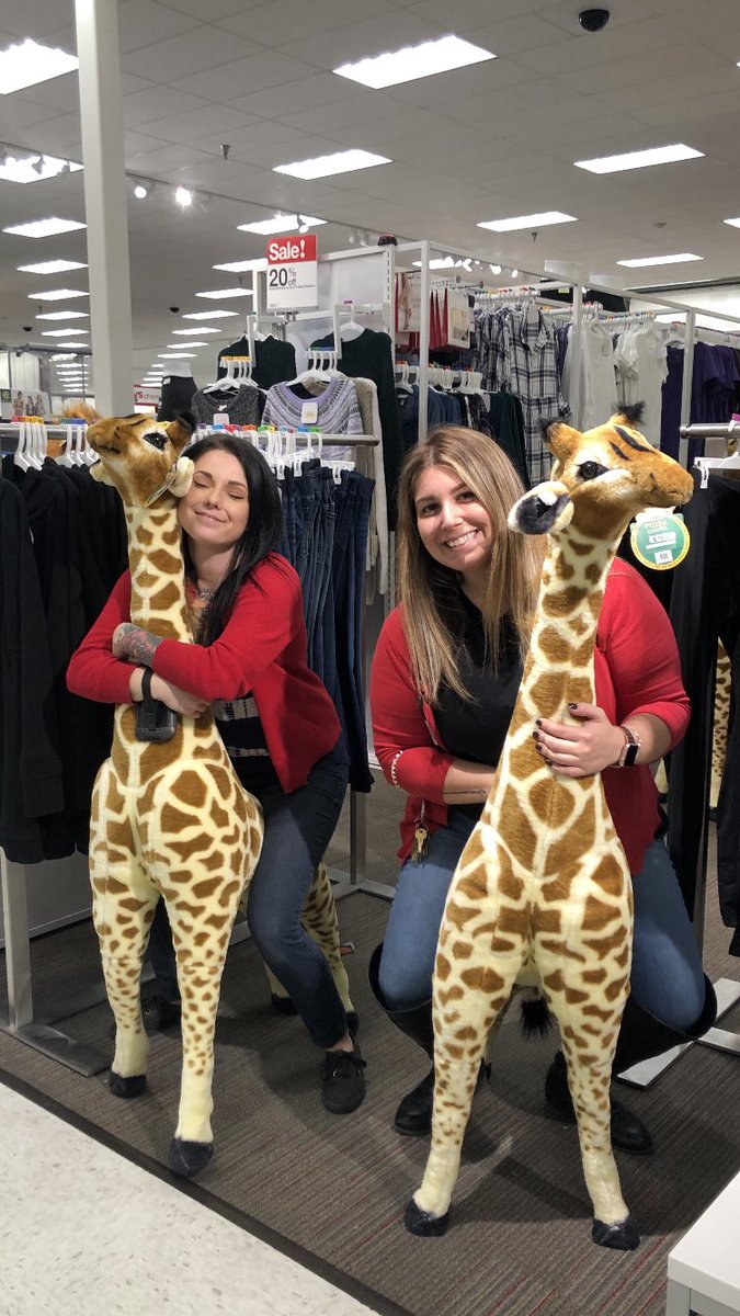 TargetFelicia's tweet photo. Adopt a giraffe for Christmas! https://t.co/0txEdKAzyP