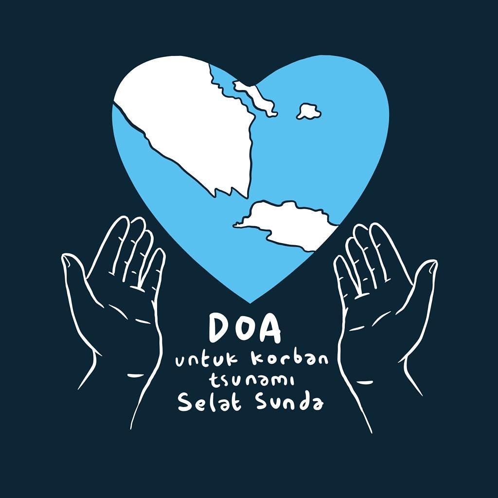 jokowi's tweet image. Duka cita yang mendalam atas jatuhnya korban bencana tsunami di Pandeglang, Serang dan Lampung Selatan, semalam.

Saya telah memerintahkan segenap jajaran pemerintah terkait untuk segera melakukan langkah tanggap darurat, mencari dan menemukan korban, merawat yang luka-luka.