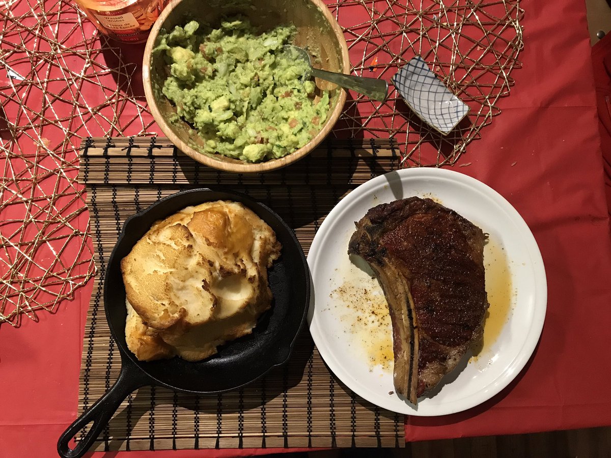tabangcora's tweet photo. In full holiday mode. Smoked ribeye and smoked mashed potatoes. https://t.co/aV70QEPvXZ