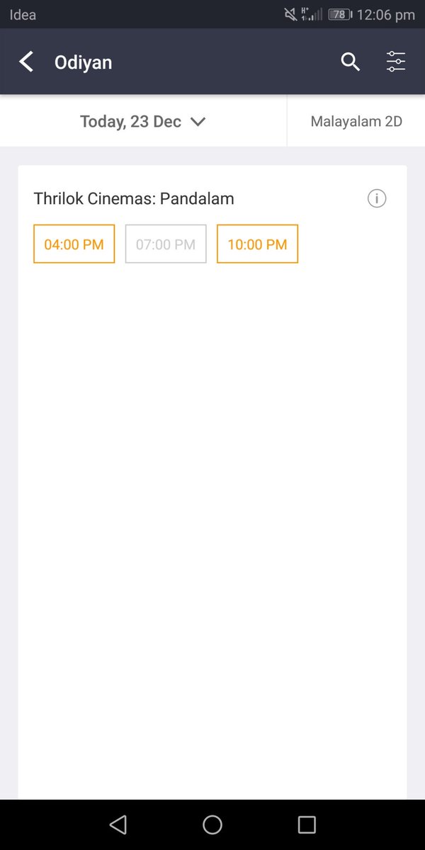 PTA0TALKIES's tweet photo. #Odiyan Dominating Sunday 🐂 @MOHANLALFANZ https://t.co/6OkCwHeeiu