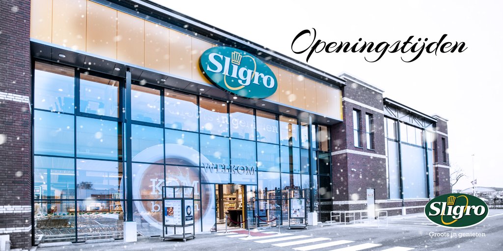 Laat je nog snel inspireren! We zijn vandaag open! ✨ Rond de feestdagen hanteren wij ruimere openingstijden. Kijk voor de verruimde openingstijden van jouw vestiging op --> bit.ly/2E5yj4o. Wanneer zien we je weer? #Sligro #openingstijden #kerst #feestdagen