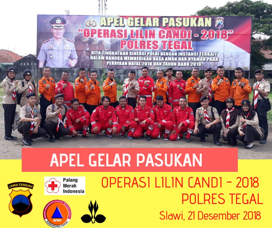kwarcabtegal's tweet photo. #LatePost
Appel gelar pasukan Operasi Lilin Candi 2018 @polrestegalkab di lapangan Aspol Kalibliruk Slawi. Dengan sinergitas kita sukseskan #OLC2018 @PemkabTegal
@pendim_tegal @PMIKabTegal @kwarnas @Pramuka_Jateng @BPBDKABTEGAL @DivHumas_Polri @poldajateng_ https://t.co/4bE7Mw7p47