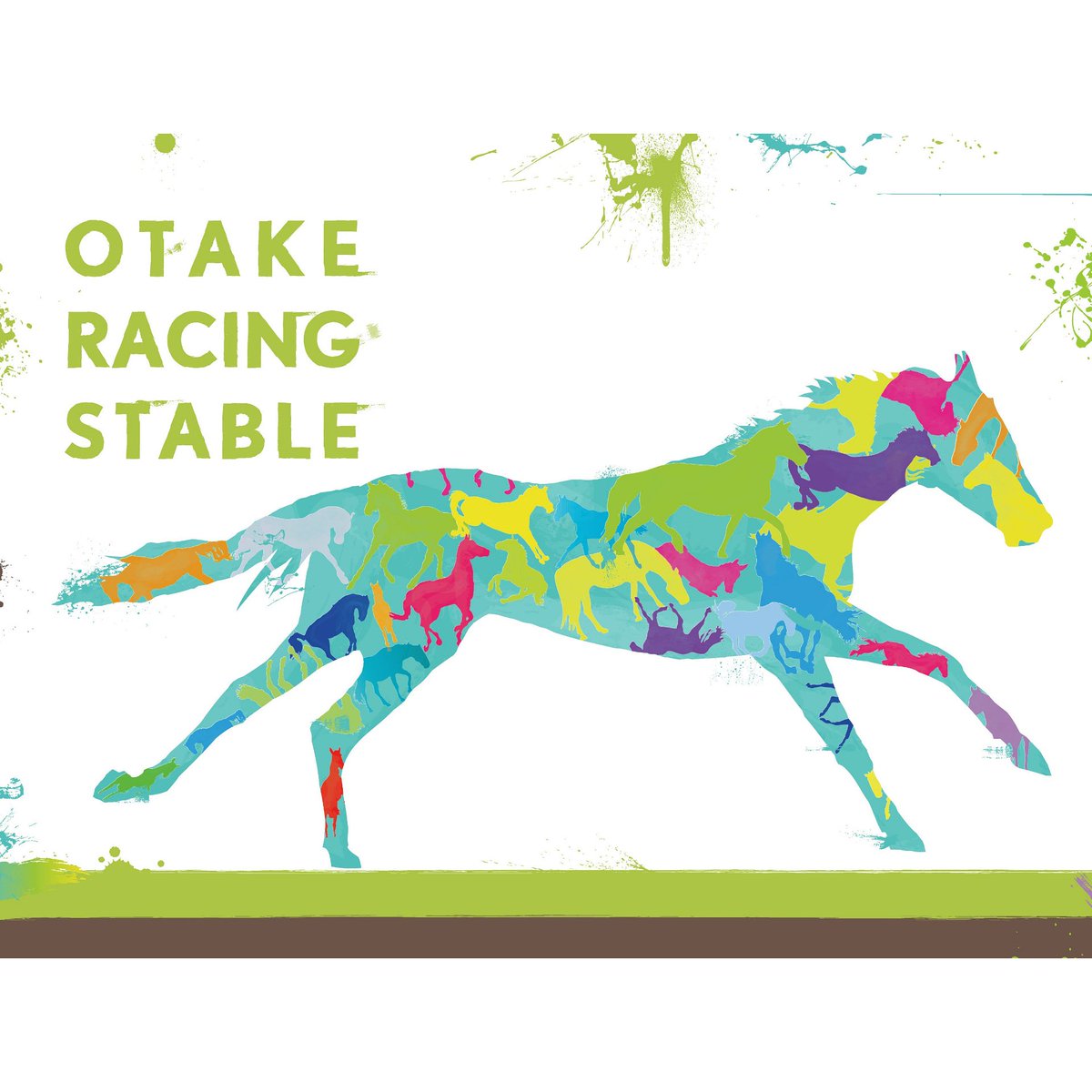 hakusandaimao's tweet image. 横断幕がデビューした日に
有馬記念で勝つなんて😃
#有馬記念 
#ブラストワンピース 
#大竹厩舎