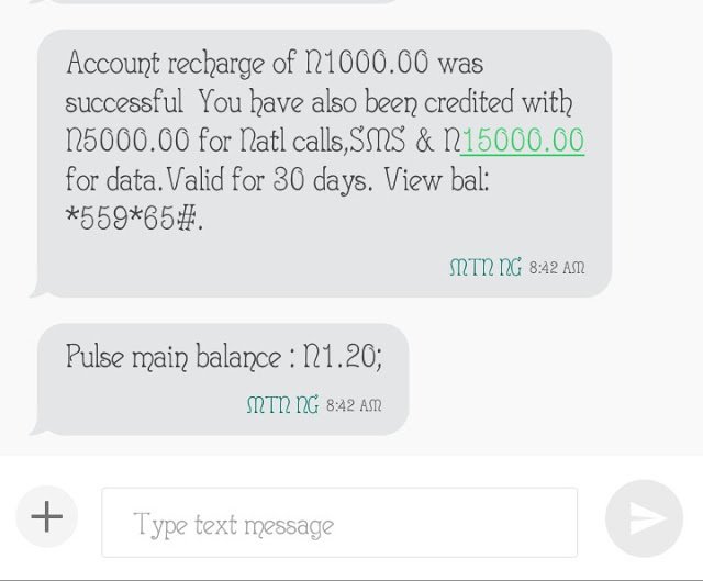 Codedzone1's tweet image. How To Activate MTN 15Gb + N5,000 Airtime For N1,000 (Step By Step Guide)