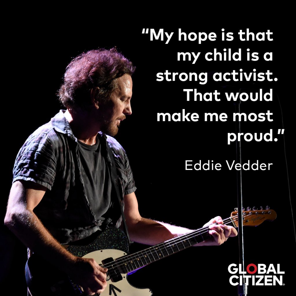 Happy birthday to Eddie Vedder! Thank you for everything you do for the world. 