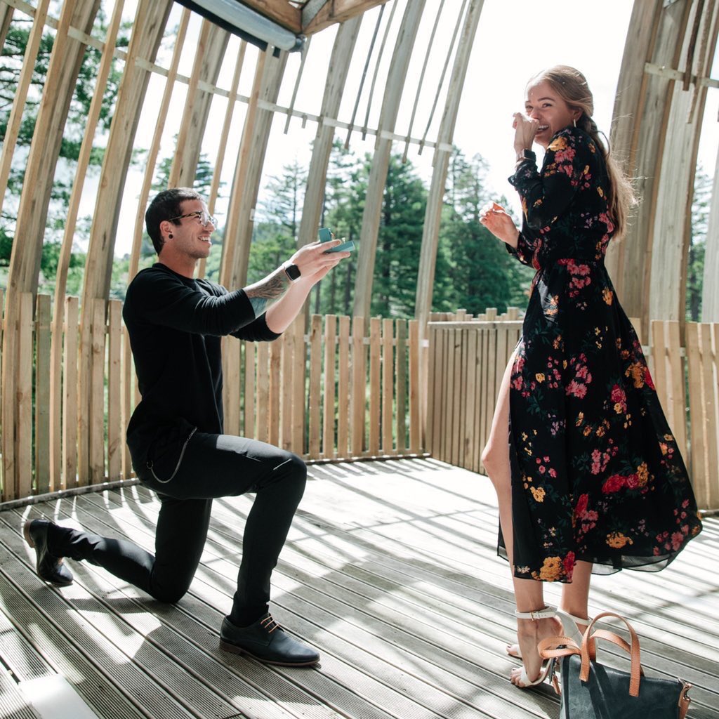 DebbyLooks's tweet photo. We would like to congratulate @DebbyRyan and @joshuadun on their beautiful engagement today. Wishing all the best for you two 💍 https://t.co/WN1LzeyaSb