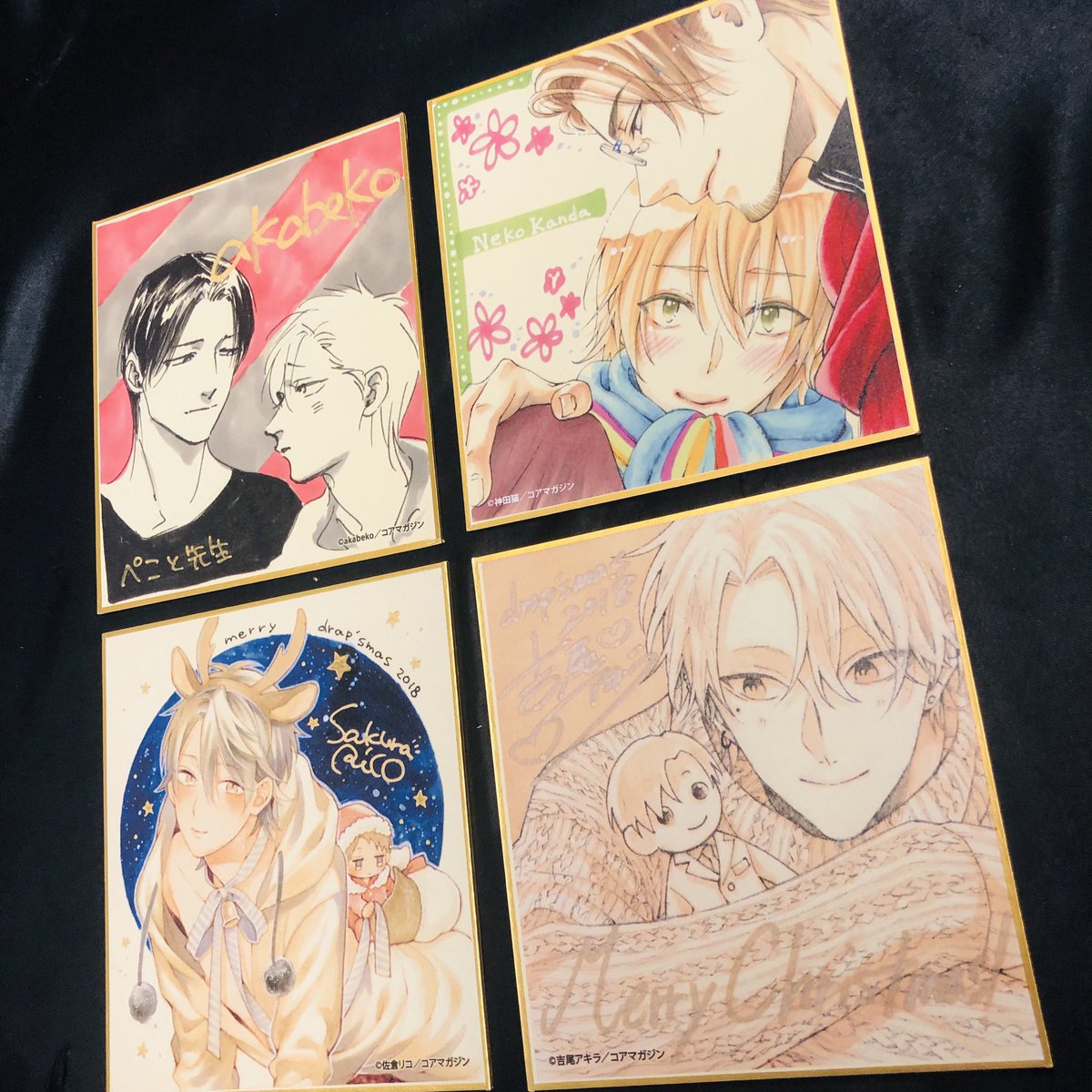 吉尾アキラ ミニ色紙 マンガ展／TORICOστο X: 