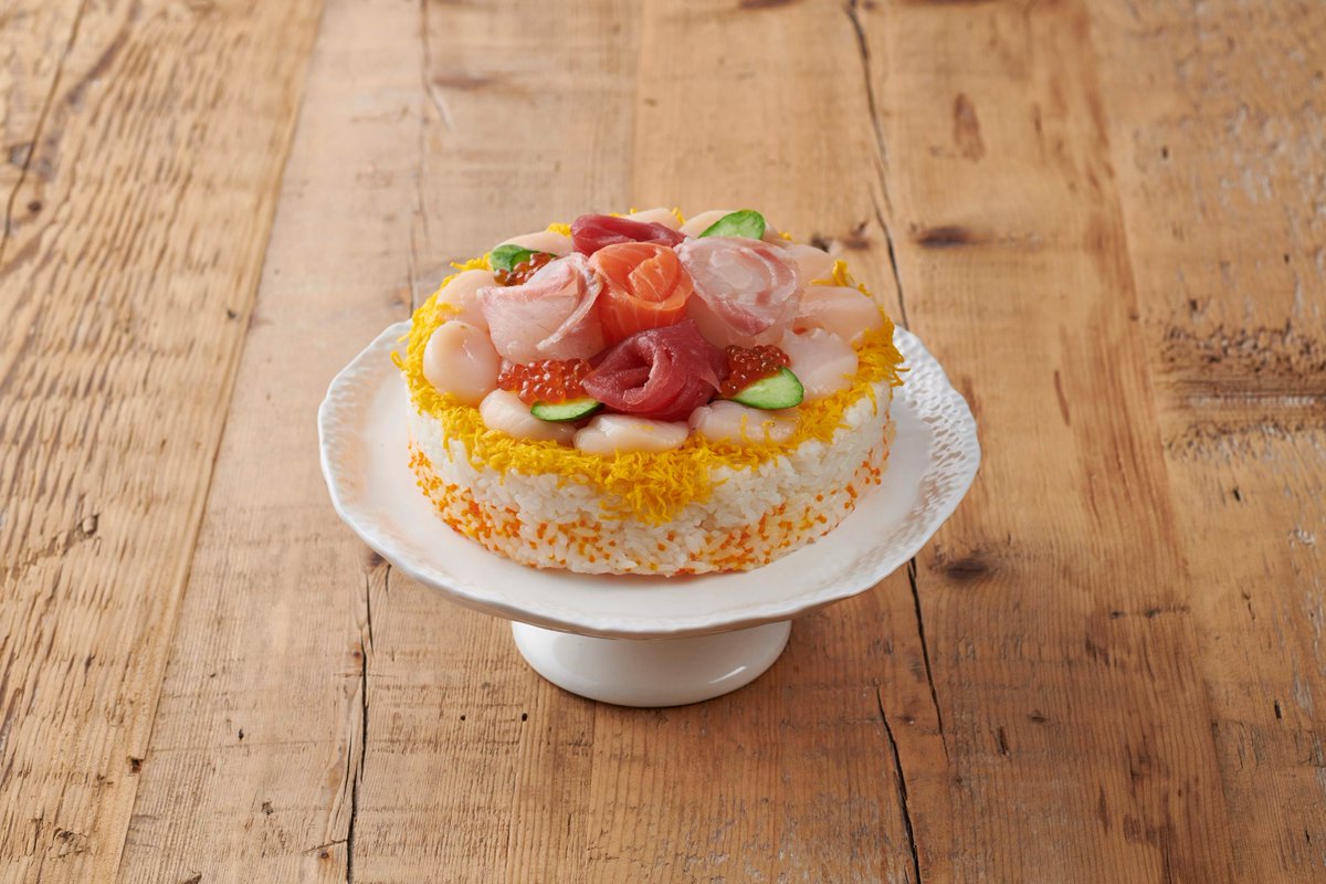 エキュート立川 Ar Twitter ケーキ鮨 おさかな処 築地 奈可嶋 見た目もとっても華やかな鮨ケーキ クリスマスを彩る贅沢な1品です デリ 立川 エキュート立川 クリスマス