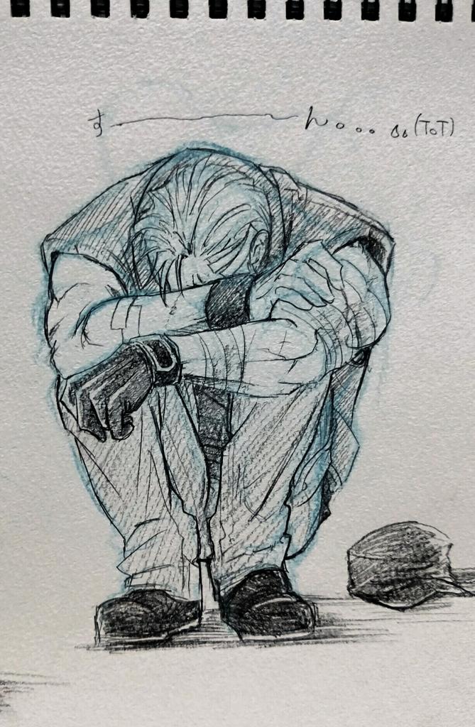 窮砕 80 S想飛行中 うずくまるってなると どっちかってーと うずくまる ってこうだよな とは思った 可愛いから描いた T Co Iz8lecwajo Twitter