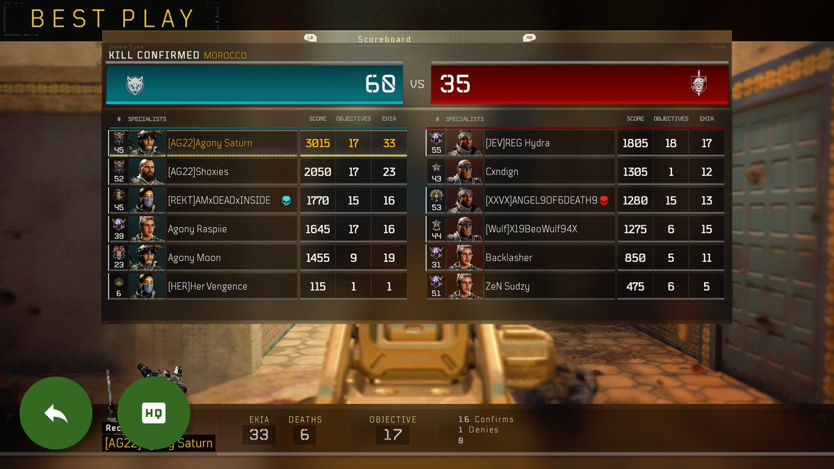AgonyTeam_'s tweet photo. Team Agony's 2018 Christmas KC Challenge Winners: 
2cond place: @SaturnFFA 1st place: @ItssTiime 

DM to collect prize! (: Merry Christmas #BlackOps4 https://t.co/iJaPqJcUSr