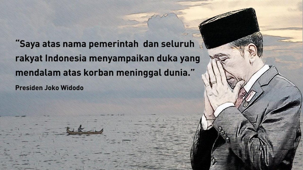 2. "Saya ingin menyampaikan dukacita yang mendalam kepada korban di Provinsi Banten, Serang dan Pandeglang. Semoga yang ditinggalkan mendapatkan kesabaran," kata Presiden <a href="/jokowi/">Joko Widodo</a> di Kabupaten Tana Toraja, Sulawesi Selatan, Minggu, 23 Desember 2018 #PrayforSelatSunda
