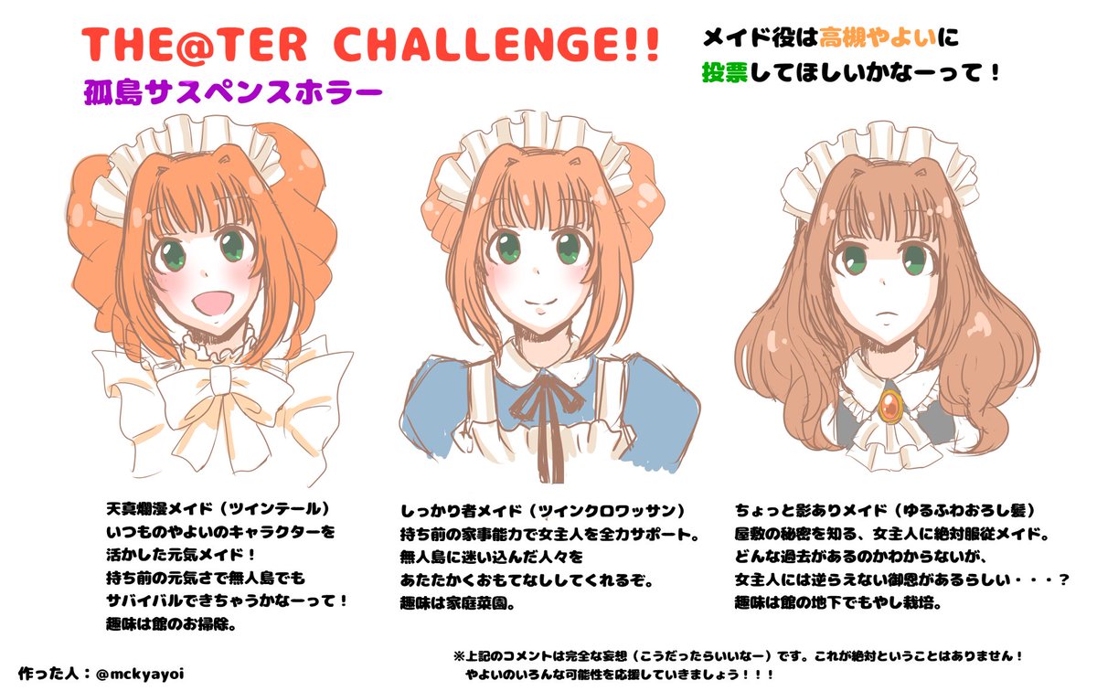 Tc高槻やよい メイドイラストまとめ Tc高槻やよい メイドイラストまとめ