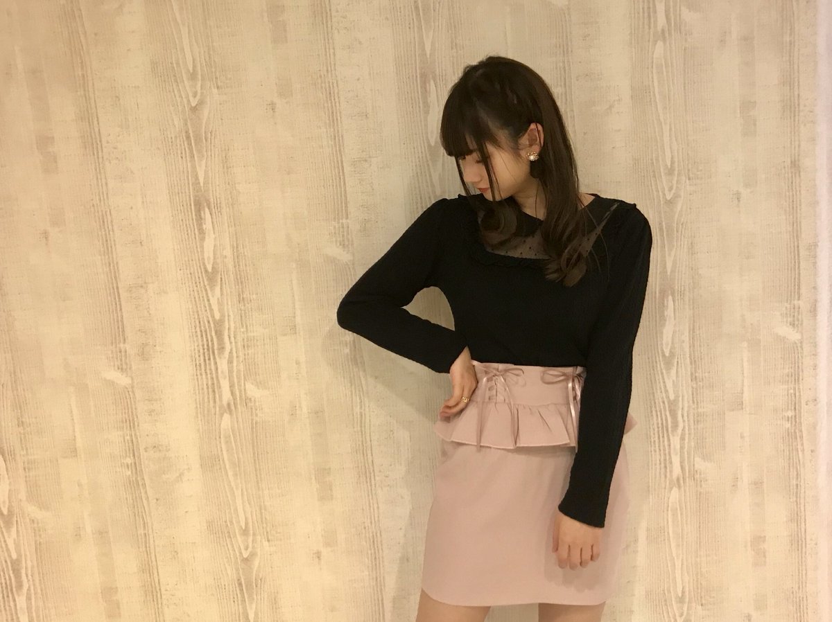 Rojita Re Arrival レースアップペプラムタイトスカート 4 900 Tax ペプラム とレースアップが可愛らしい 大人気のスカートが再入荷致しました