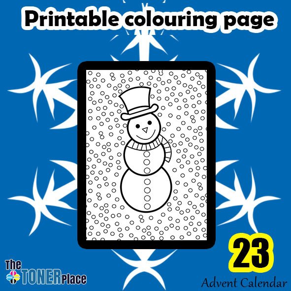 #christmas #Adventcalendar. Behind door number 23 is a printable colouring page for you to download. Get your children to colour the page and share with us bit.ly/2P8Qfx1