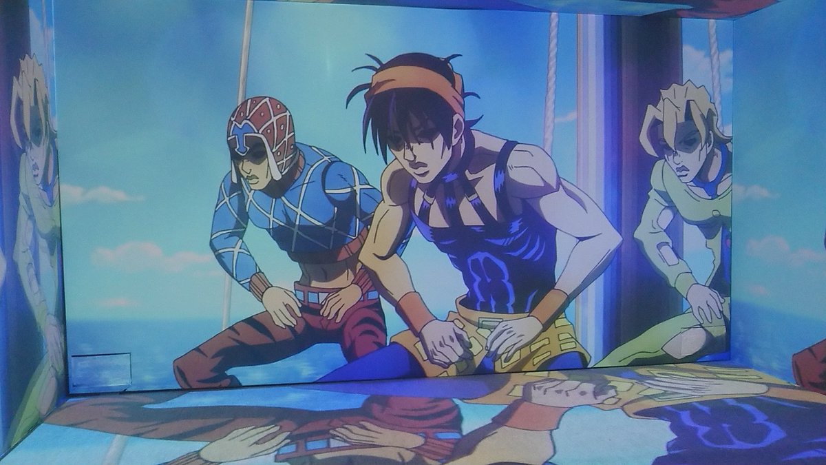 ぶぉるびっっく 低浮上 ワーナーブラザーズ スペシャルシアター ギャングダンス Ah Golden Wind ジョジョの奇妙な冒険 黄金の風 ジョジョ ジョジョ5部 Jojosbizarreadventure Jojo Jojo Anime Goldenwind Ventoaureo ジャンプフェスタ