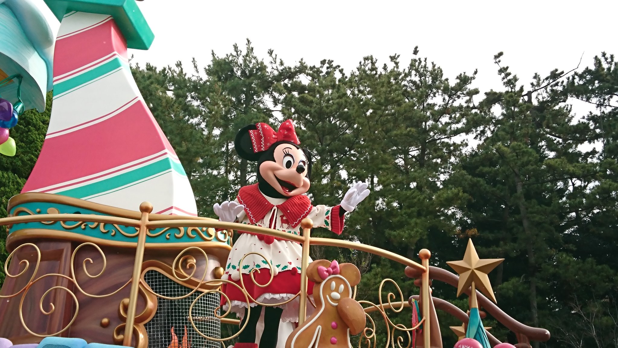 あちょん ディズニーランド X Mas ディズニーランド ディズニー ランド Tdr Disney クリスマス 18時閉園 早 笑 ディズニークリスマスストーリーズ ドリーミングアップ 35周年 ミッキーミニーバウンド ミッキーミニー コーデ スノー