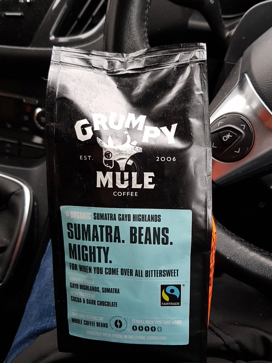 Padawanrob's tweet image. Gutted think I have been ripped off here, £8.00 for a 227g bag of beans, is this right?
 @GrumpyMule your online shop says different, I can DM details of shop if you like?