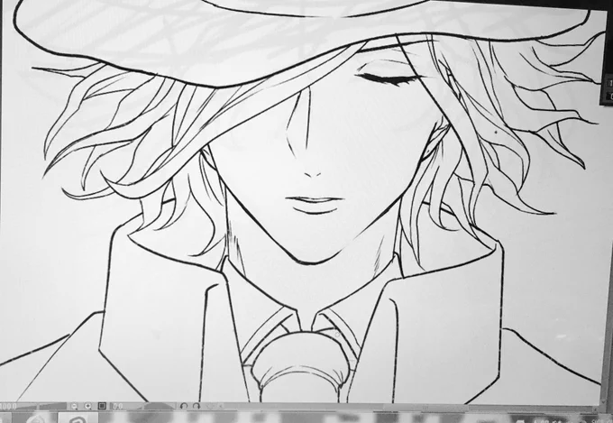 前回の浮上から描いた絵がエドモ…しかいないんですけどせっかくだから供養しときますわ 